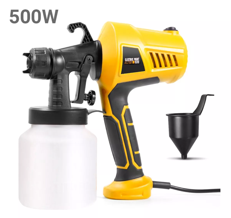PowerJet 500W™ - Pistola Pulverizadora Eléctrica 🚀🎨