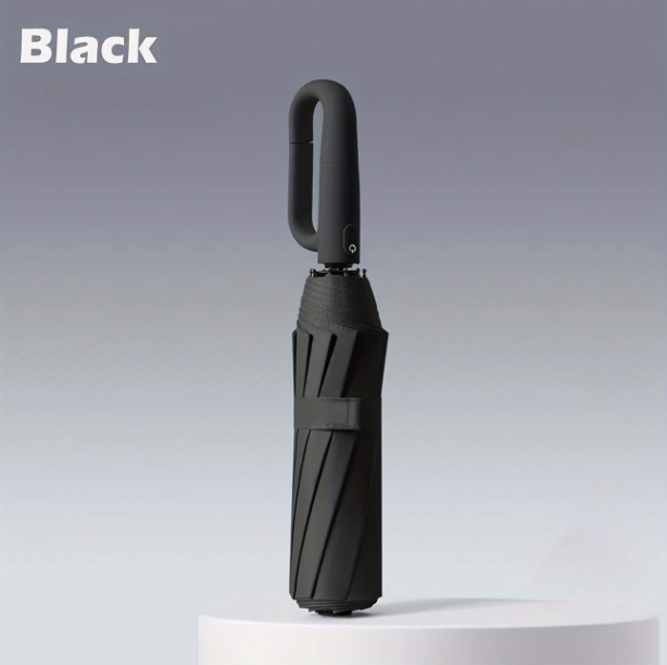 SkyGuard™ | Sombrilla Clip Automática Premium De 23” – Resistencia, Estilo y Protección UV 🌂