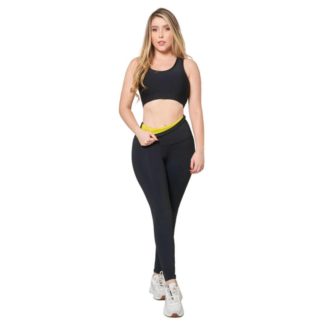 NEOBELT™ | Leggins Biker Corto Con Faja De Neopreno