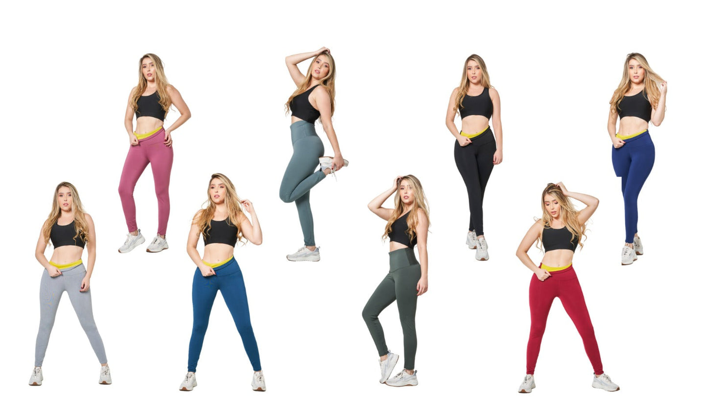 NEOBELT™ | Leggins Biker Corto Con Faja De Neopreno